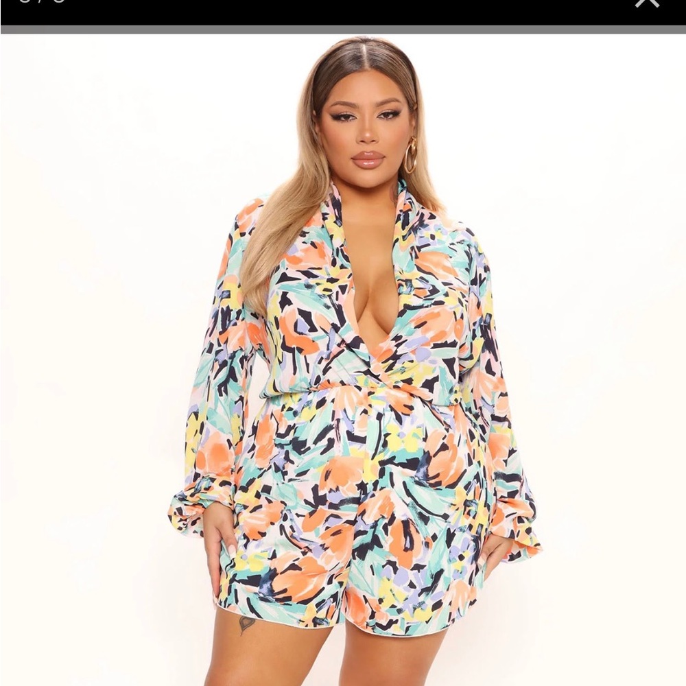 Nwt fashion nova romper size 3x
